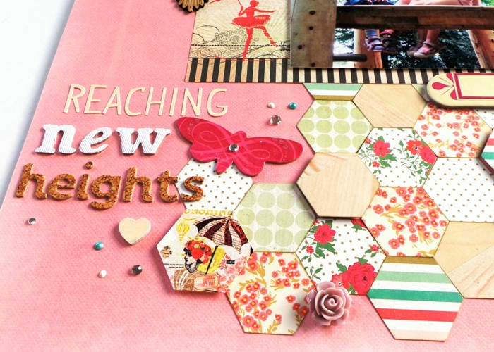 Reaching New Heights Layout by Jennifer Grace