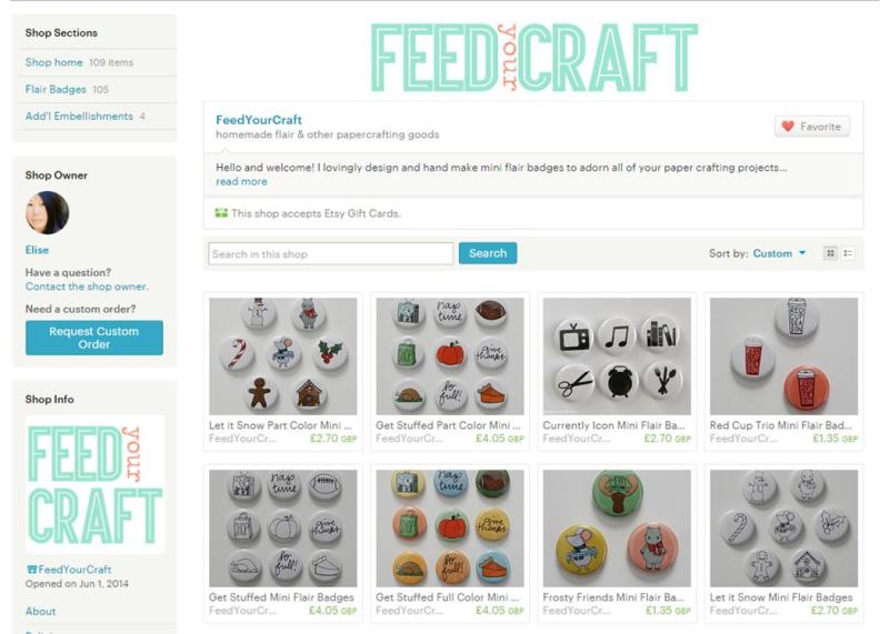 A Giveaway! Sponsored by Feed Your Craft!